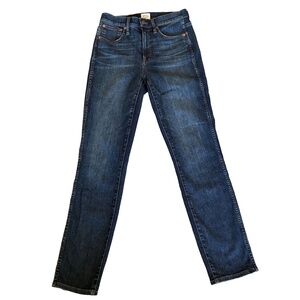 J.Crew Dark Blue Vintage Straight Jeans 27T | Relaxed High-Rise Tall Denim